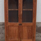 Old glazed teak cabinet
