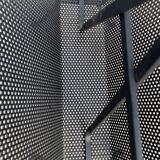 Black metal magazine rack Mathieu Mategot 1950