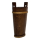 Vintage Wooden Umbrella Stand, 1960s minimalist design