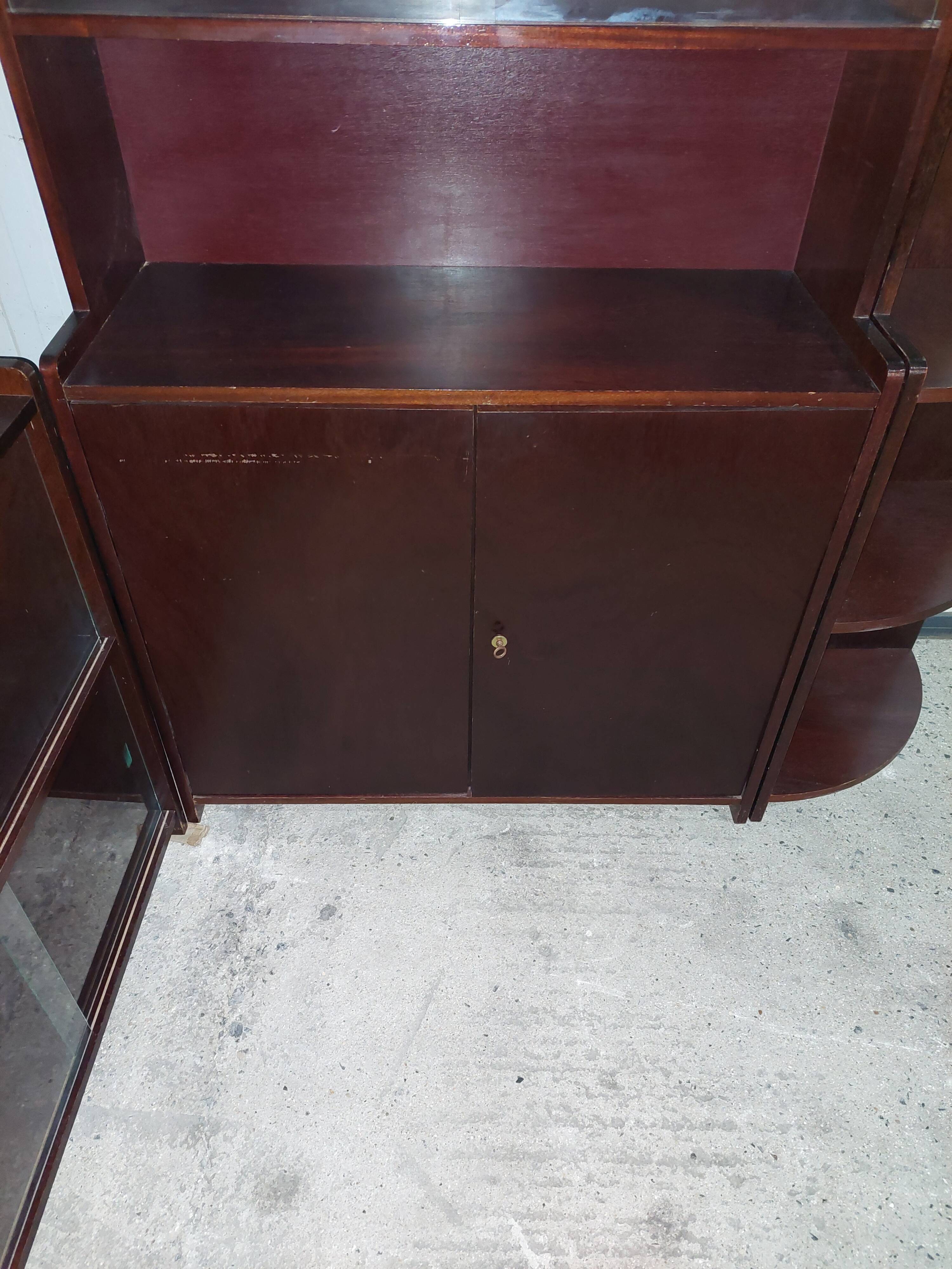 Modular showcase bookcase vintage used