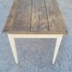 Table de ferme cuisine rustique ancienne -1m30