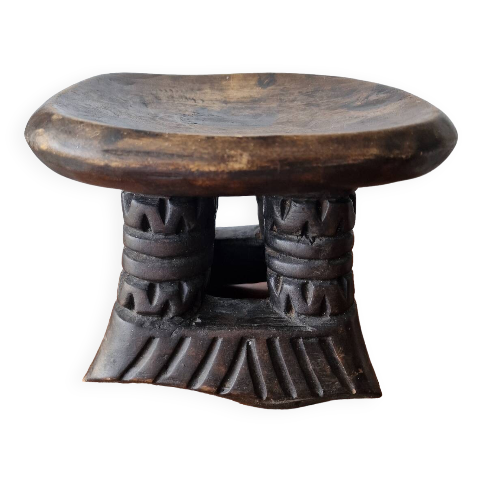 Antique Balimeke African stool