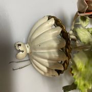 Vintage Tole Flower Sconces Set of 2 1960’s