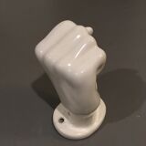 Porcelain pastry in the shape of a fist