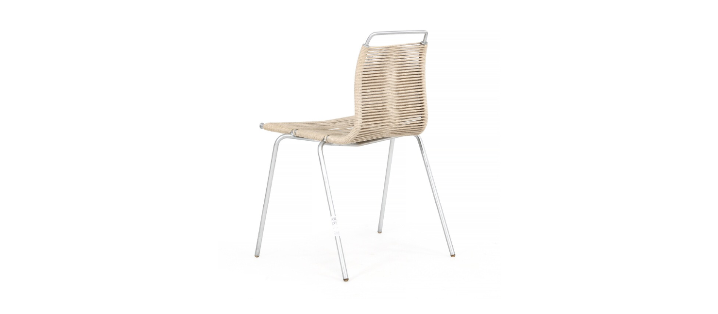 Ensemble de six chaises Poul Kjærholm "PK-1"