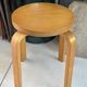 Vintage Alvar Aalto E60 stool for Artek