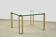 GLASS & BRASS coffee table by Peter Ghyczy, 1970s