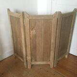 Old wooden screen