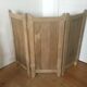 Old wooden screen
