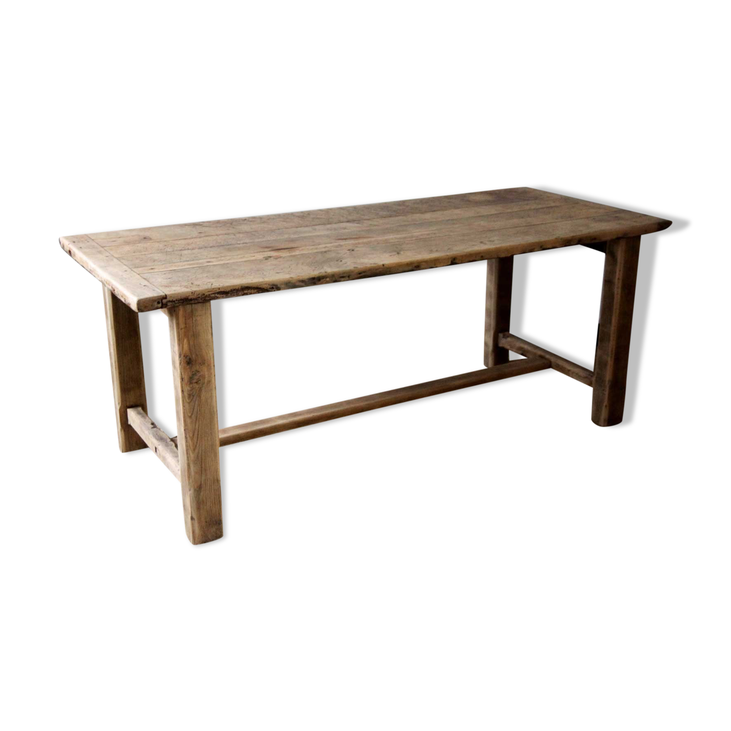 Table de ferme en bois ancienne