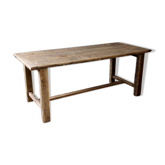 Table de ferme en bois ancienne