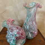 Pair of Clichy vases
