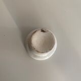 Old porcelain inkwell