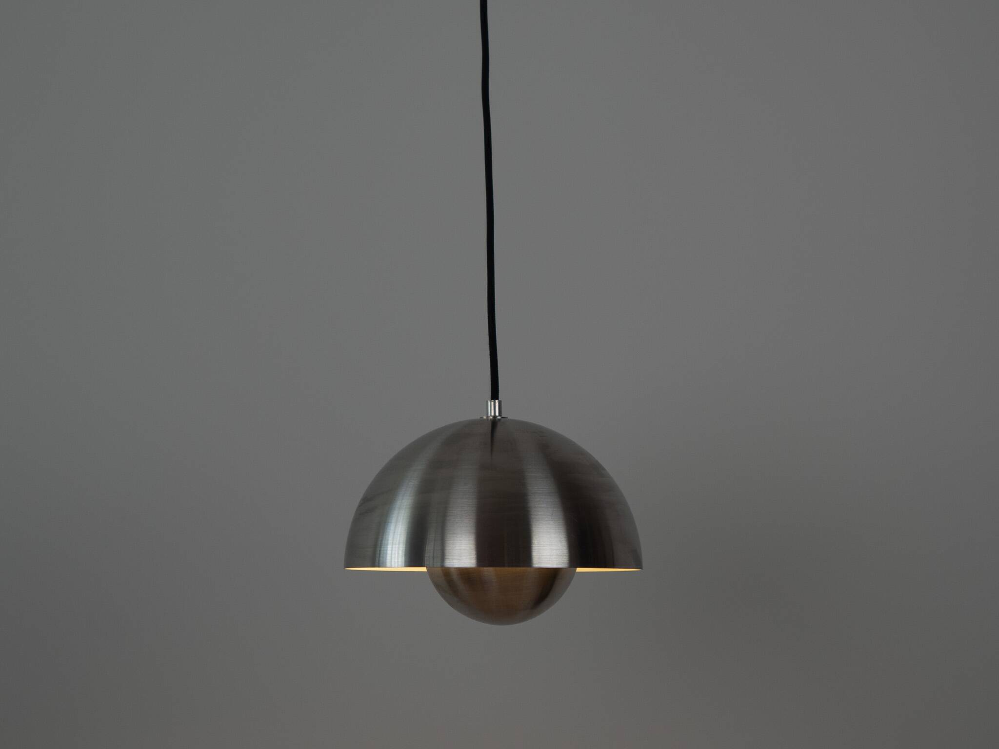 Paire de suspensions vintage danoises Flowerpots de Verner Panton, 1968