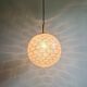 Space Age glass pendant light, 1970s