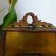 Double cadre photo diptyque bronze doré et laiton style Louis XVI - XIXème