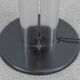 Megaron Terra Floorlamp in chrome by Gianfranco Frattini for Artemide
