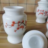 6 pots salle de bain