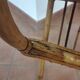 Rattan side table