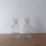 Paire de carafes à whisky