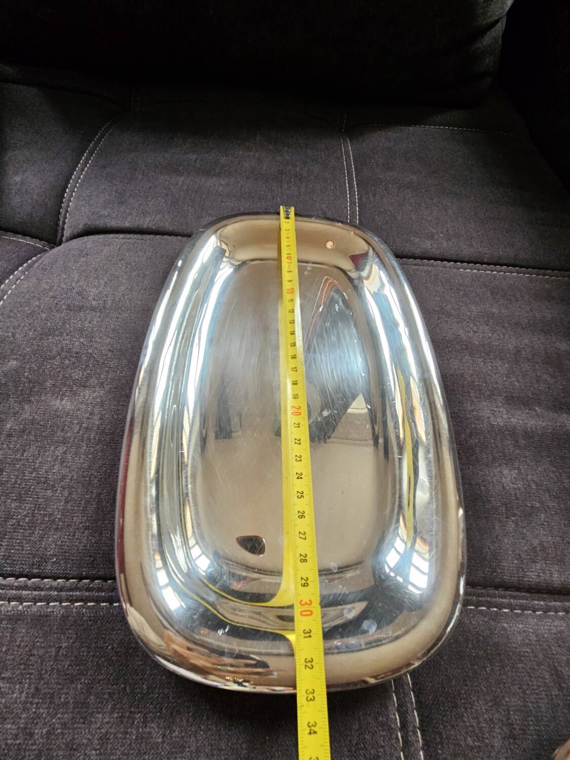 Set of silver dishes