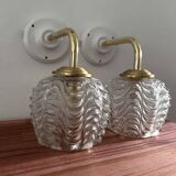 Pair of vintage wall sconces
