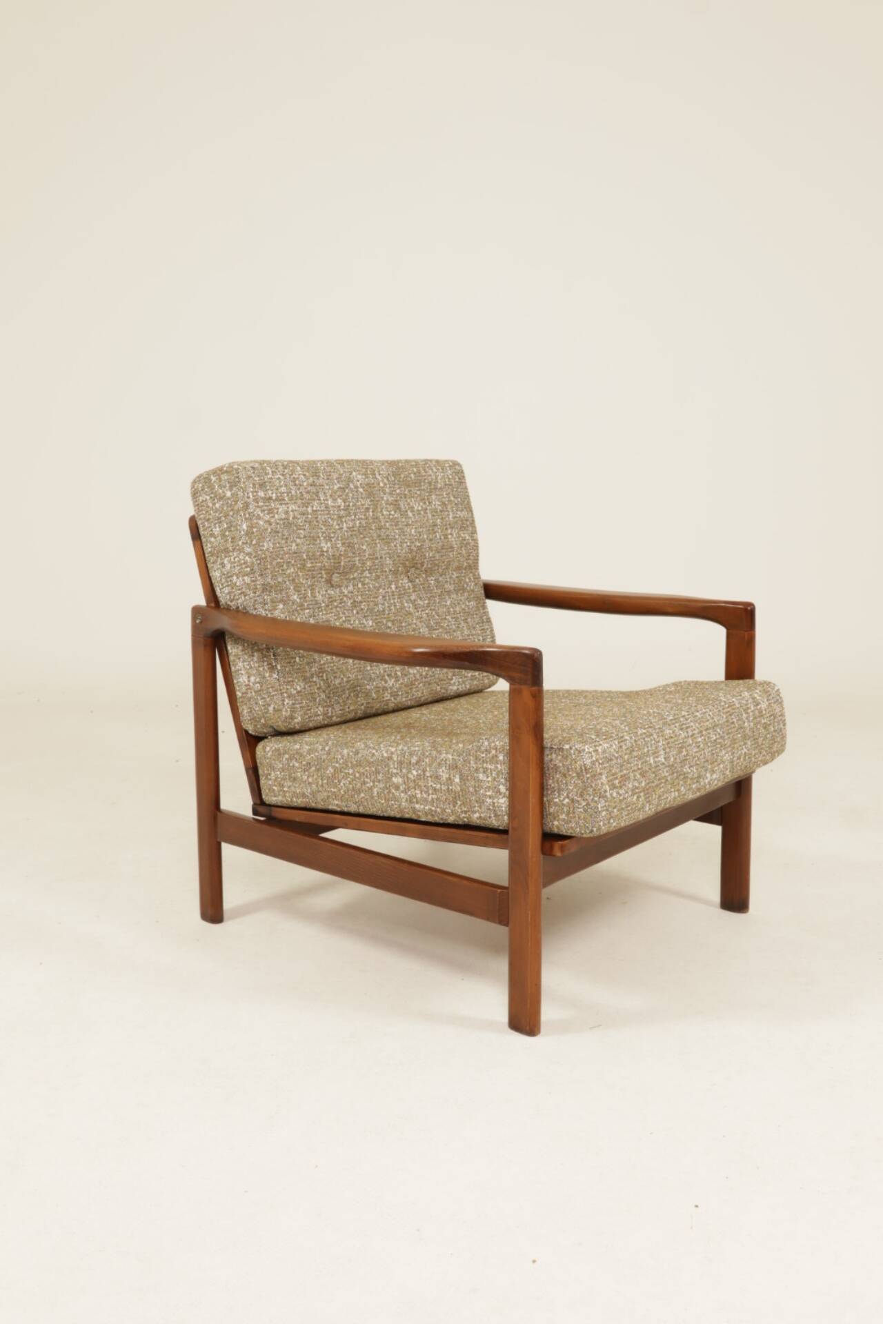 Fauteuil moderne vert forêt design by Z.Baczyk