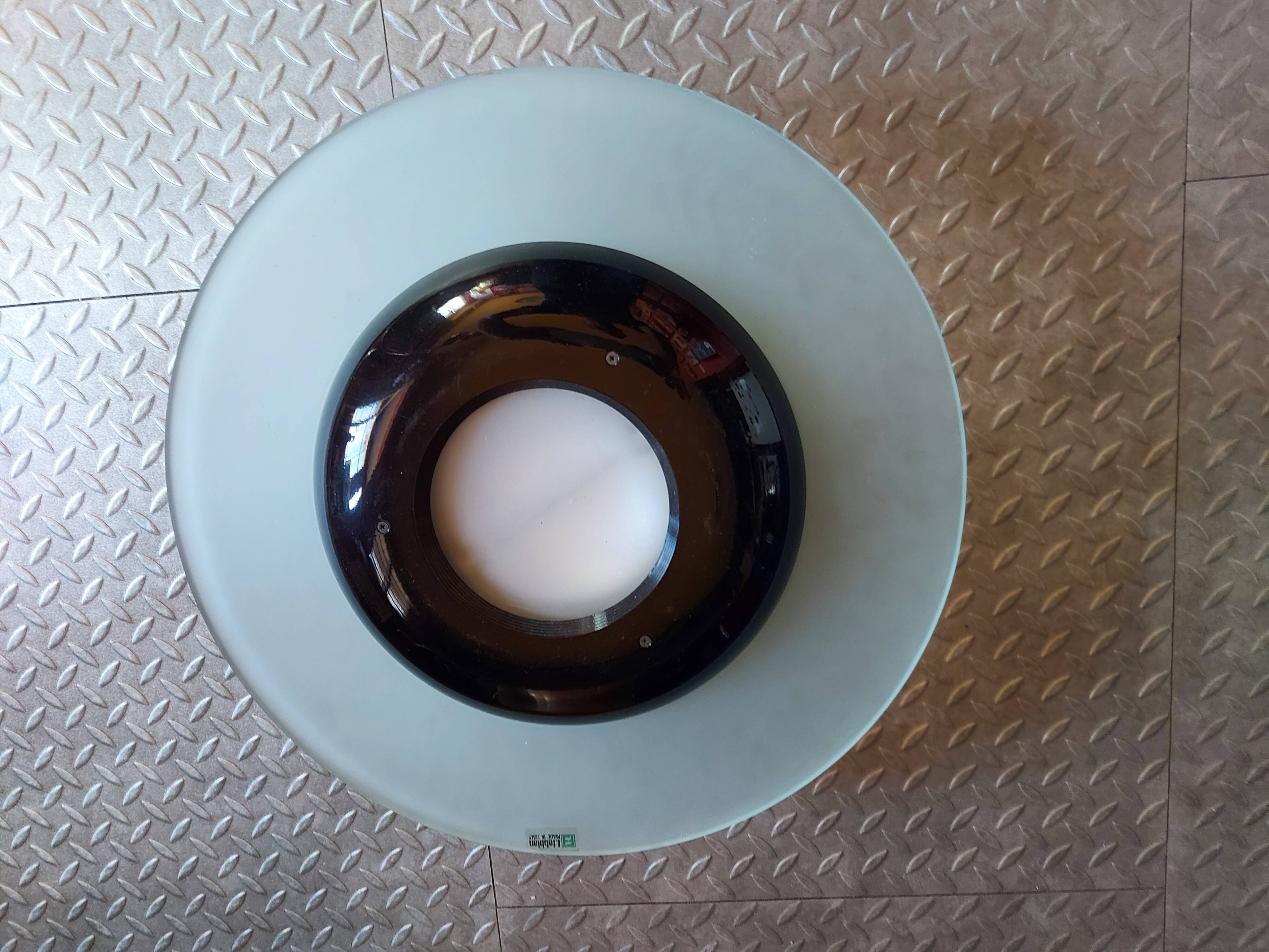 80's ceiling lamp F.Fabbian Italy