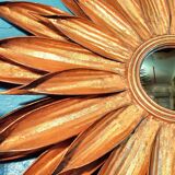 Sun wall mirror 1970s