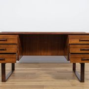Mid-Century Rosewood Freestanding Desk by Torben Valeur & Henning Jensen for Dyrlund, 1960s