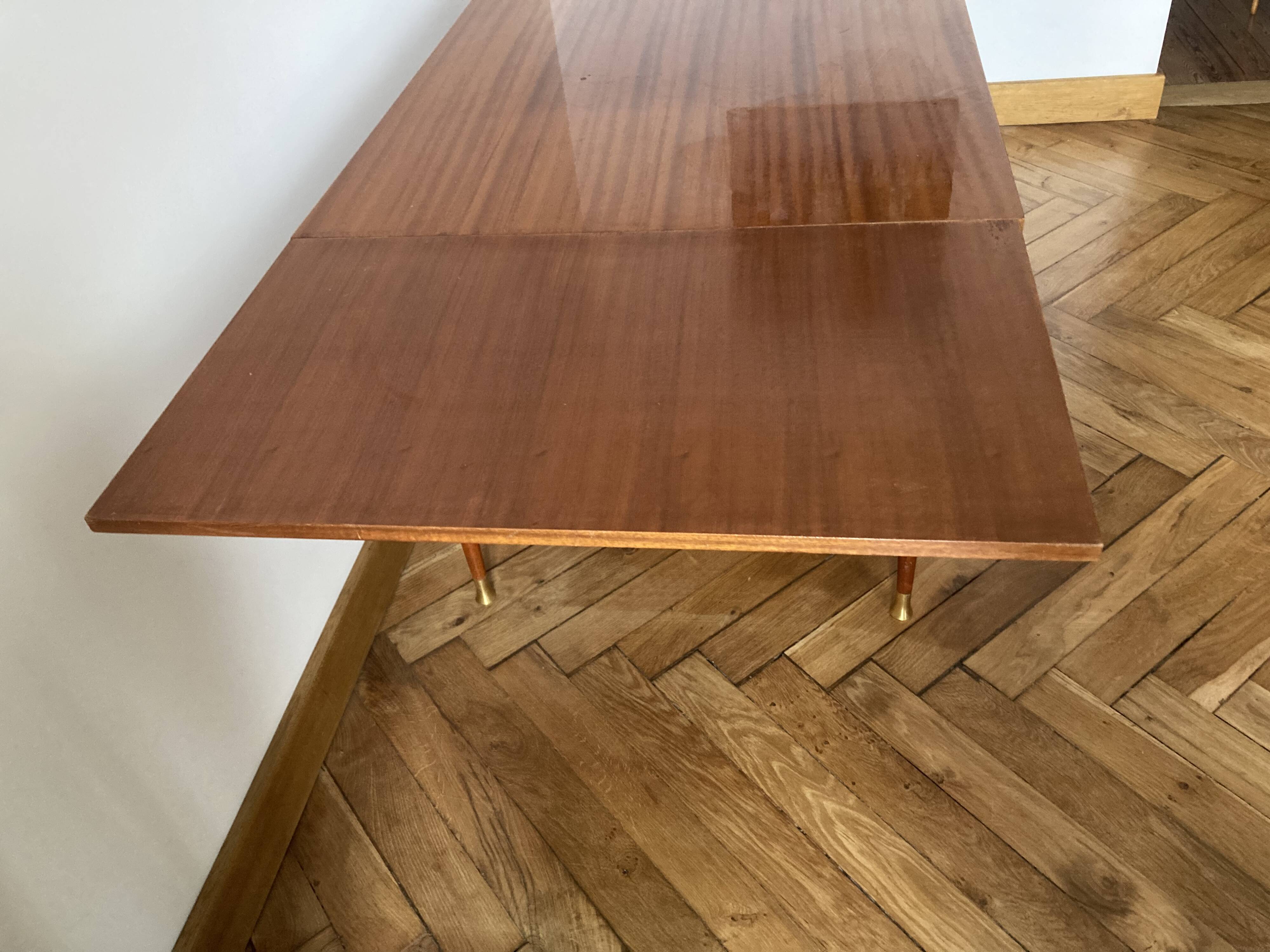 Scandinavian-style rectangular table