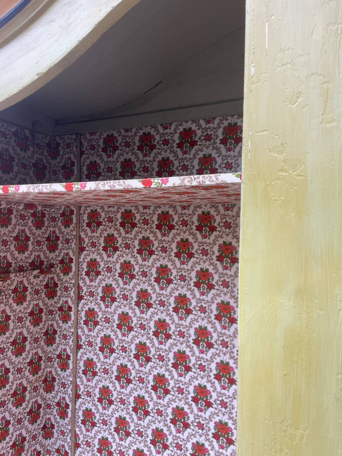 Large antique wardrobe