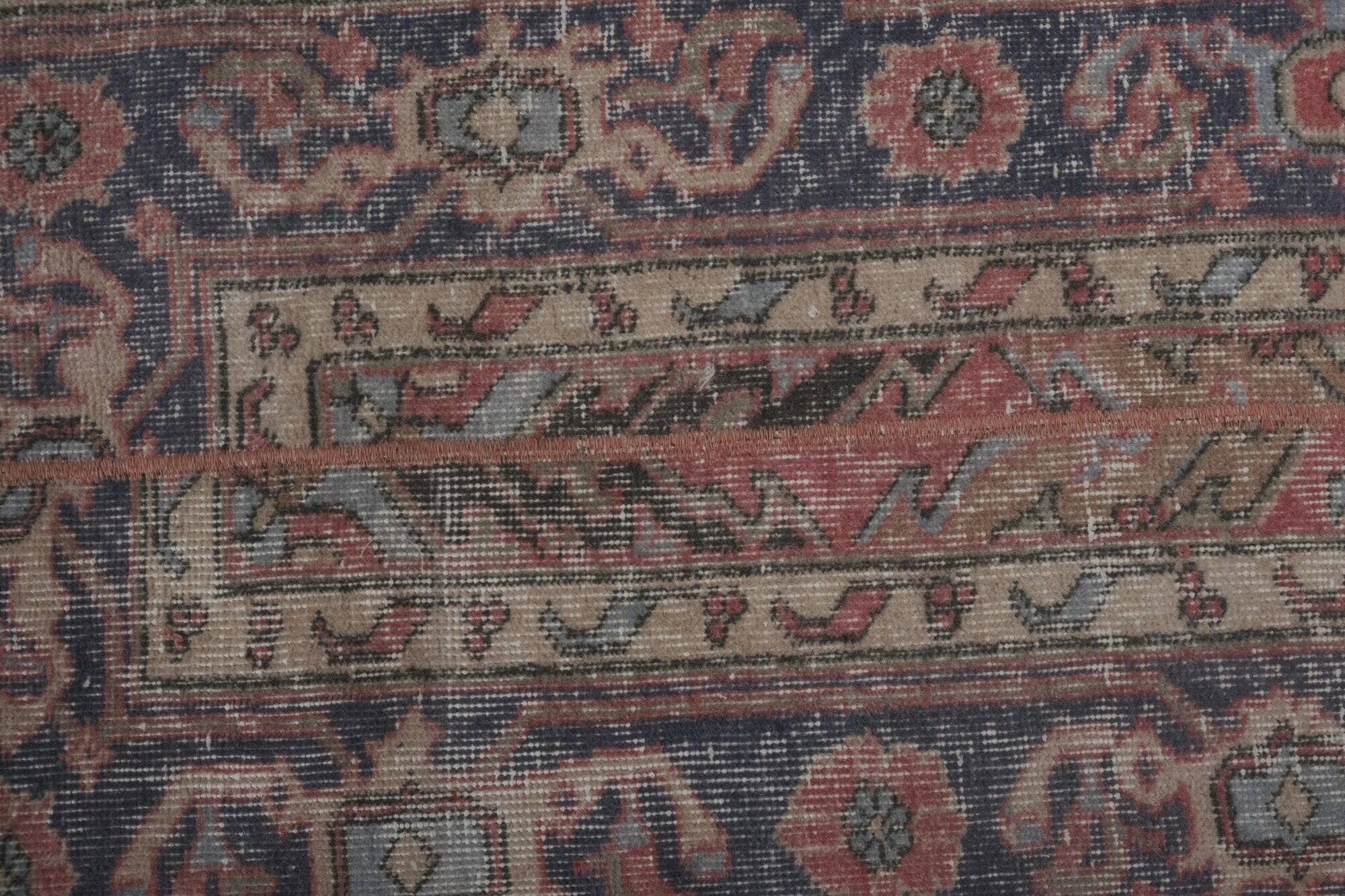 Vintage Turkish hallway rug 66x730 cm