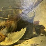 Painting still life Pheasant and Sparrow - Le ROUX