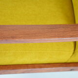 Restored yellow 60s chair