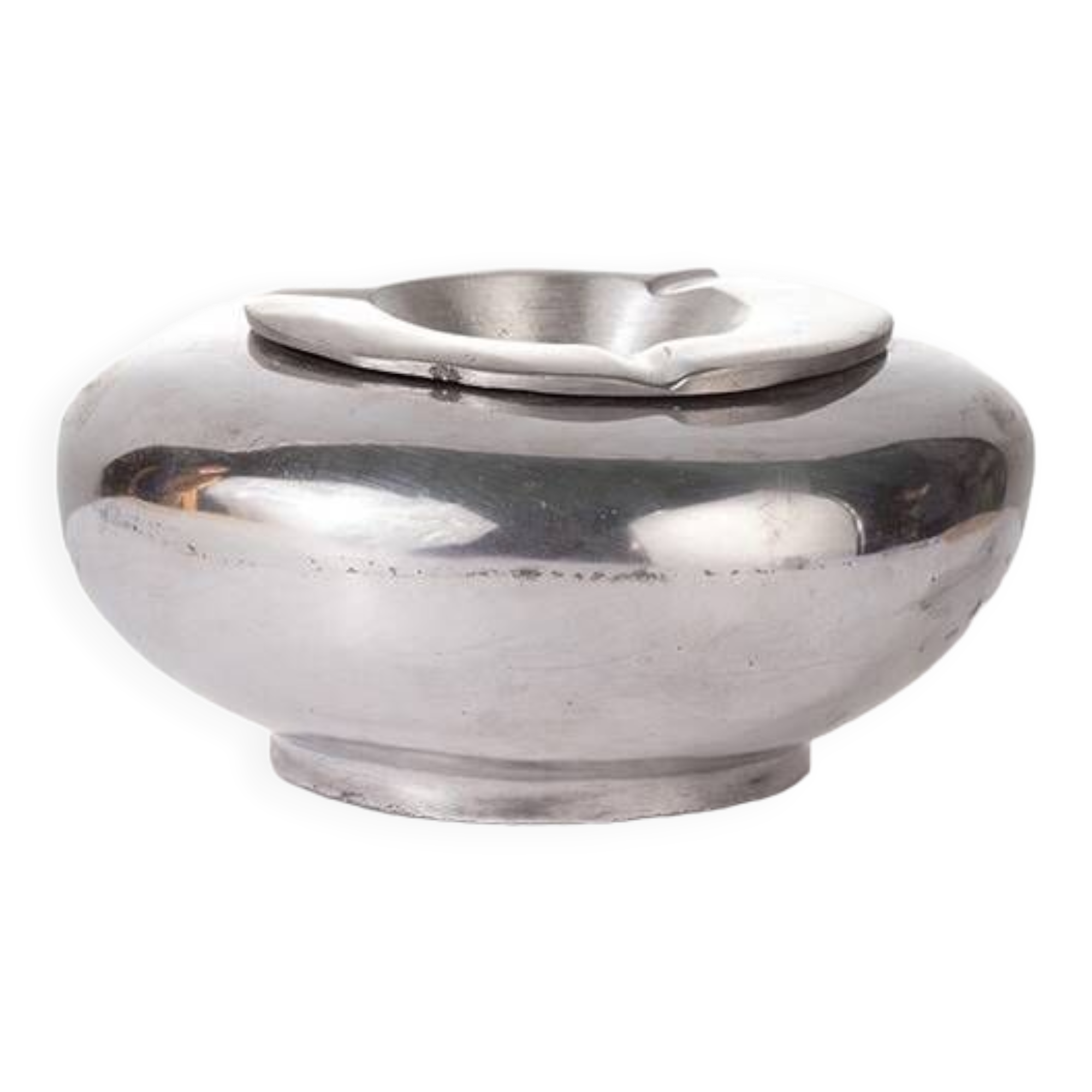 Moroccan handmade silver ashtray