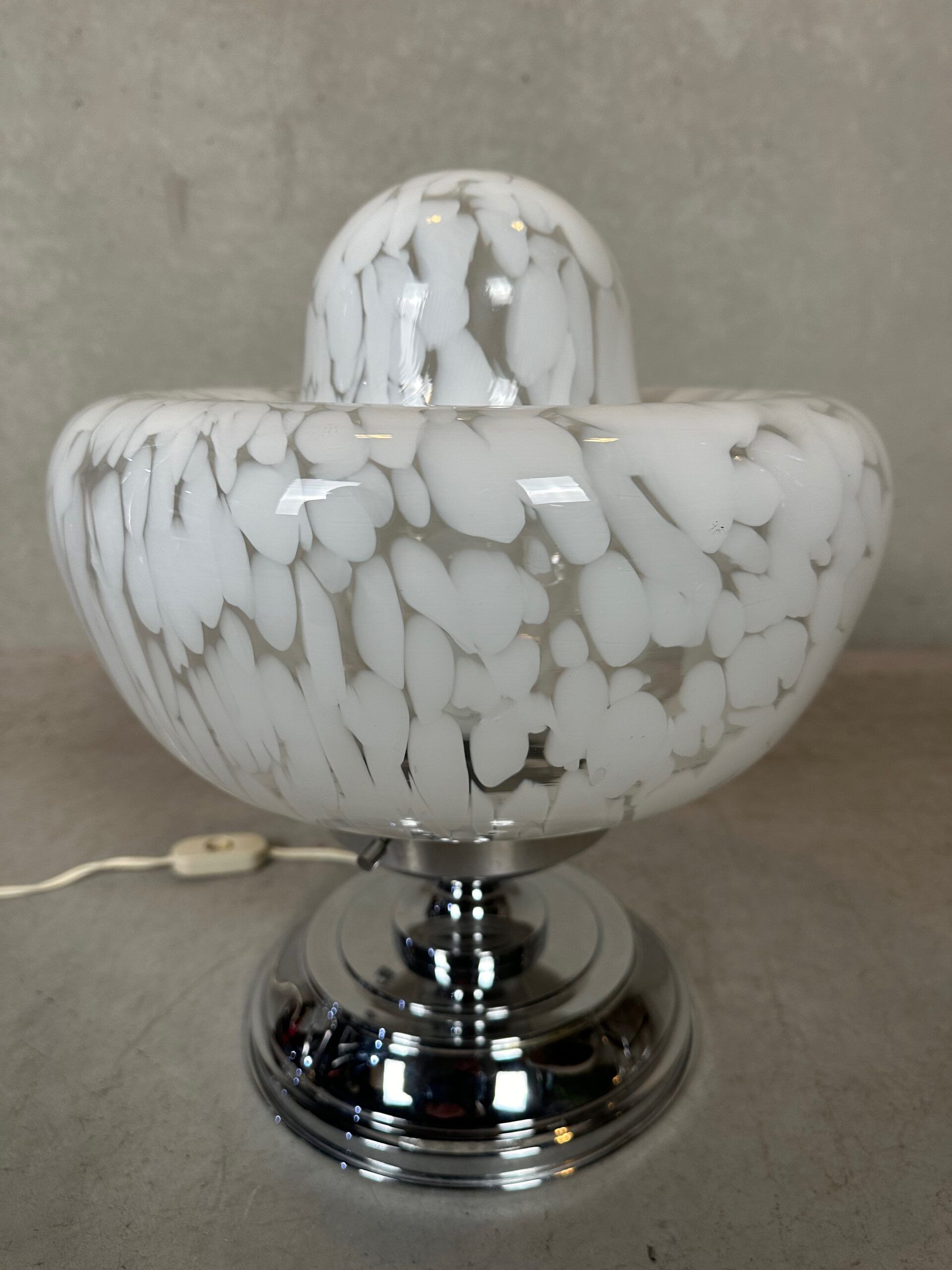 Lampe de table vintage des années 1970 – Murano