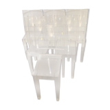 6 chaises par Philippe Starck pour Kartell