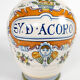 Deruta - Italy - Apothecary jug - jug - majolica - 1950s