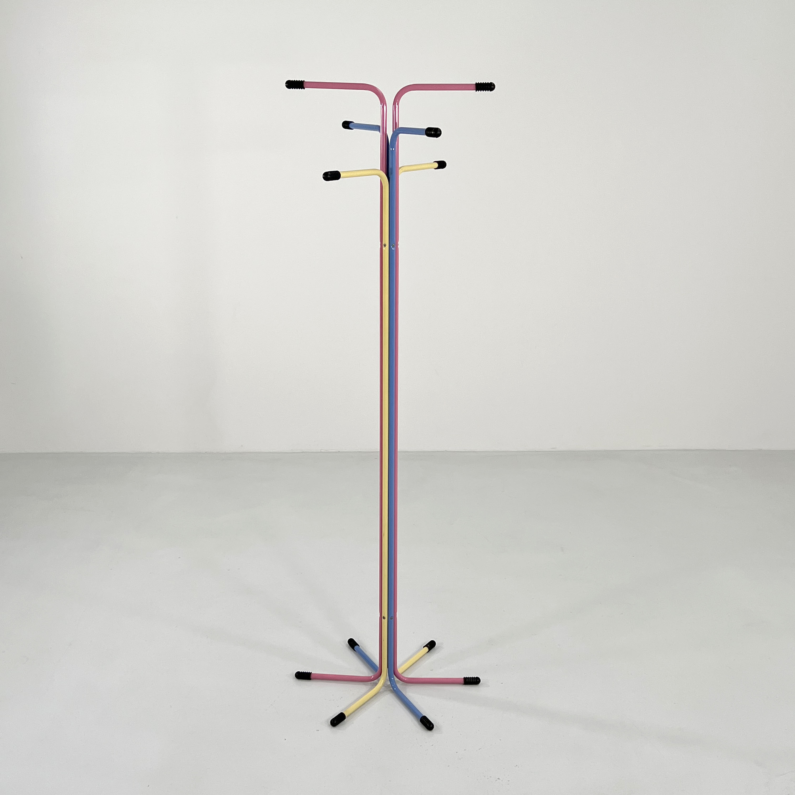 Portemanteau sur pied multicolore ikea, 1980