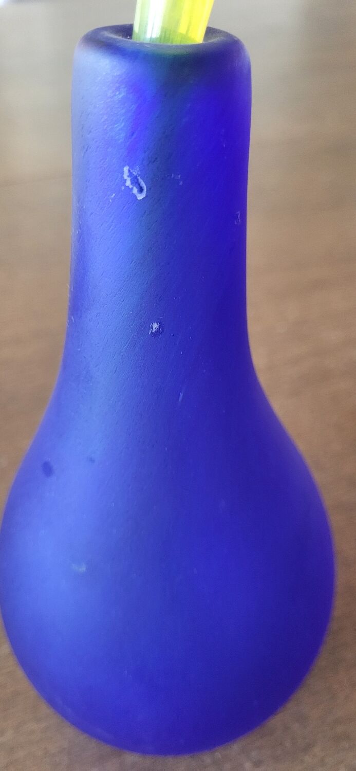 Kosta Boda carafe blue