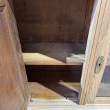 Solid oak TV cabinet