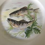 12 Digoin plates - Sarreguemines