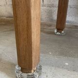 Solid oak farm table