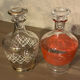 Duo de carafes à liqueur mid-century – années 60