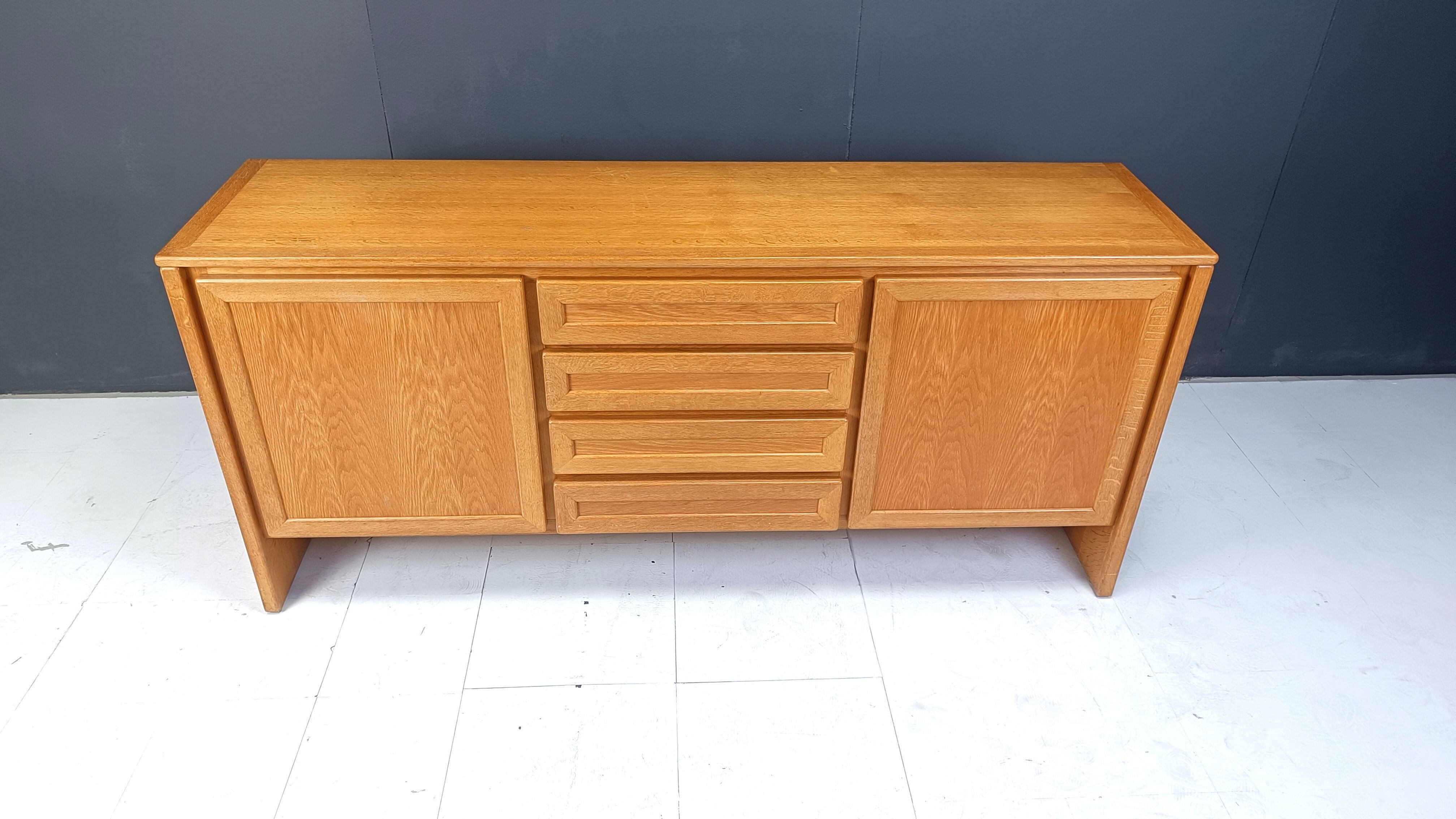 Vintage oak sideboard, 1960s