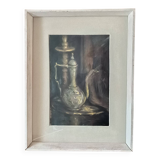 Charcoal drawing by J. Wulff, Belgian painter.