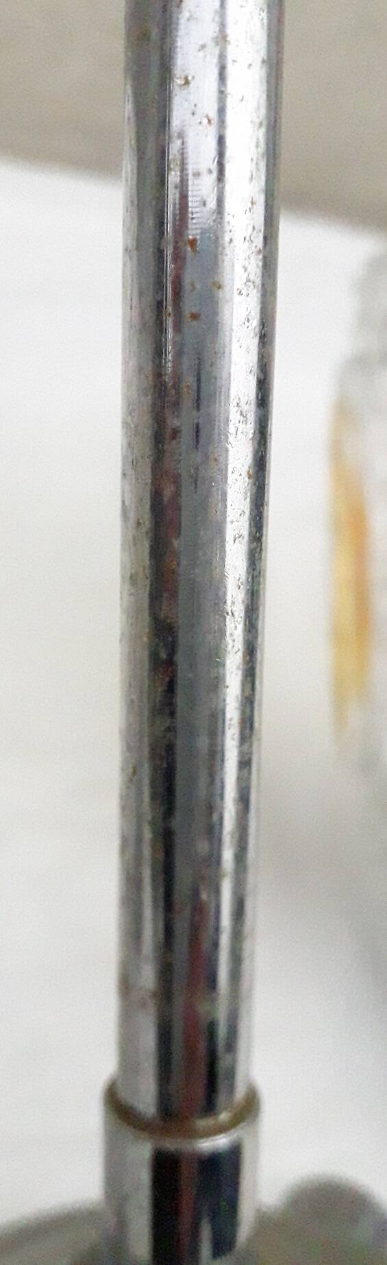 Metal and glass suspension