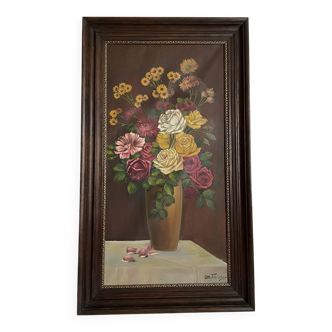Tableau encadré Bouquet de Fleurs