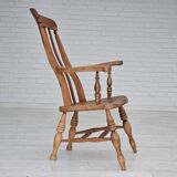 1950s, Scandinavian design, wood armchair, ash wood, oak wood.